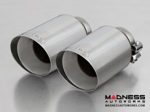 Alfa Romeo Giulia Performance Exhaust - 2.9L QV - REMUS - Cat Back w/ REMUS Sound Controller - Polished Straight Cut Tips